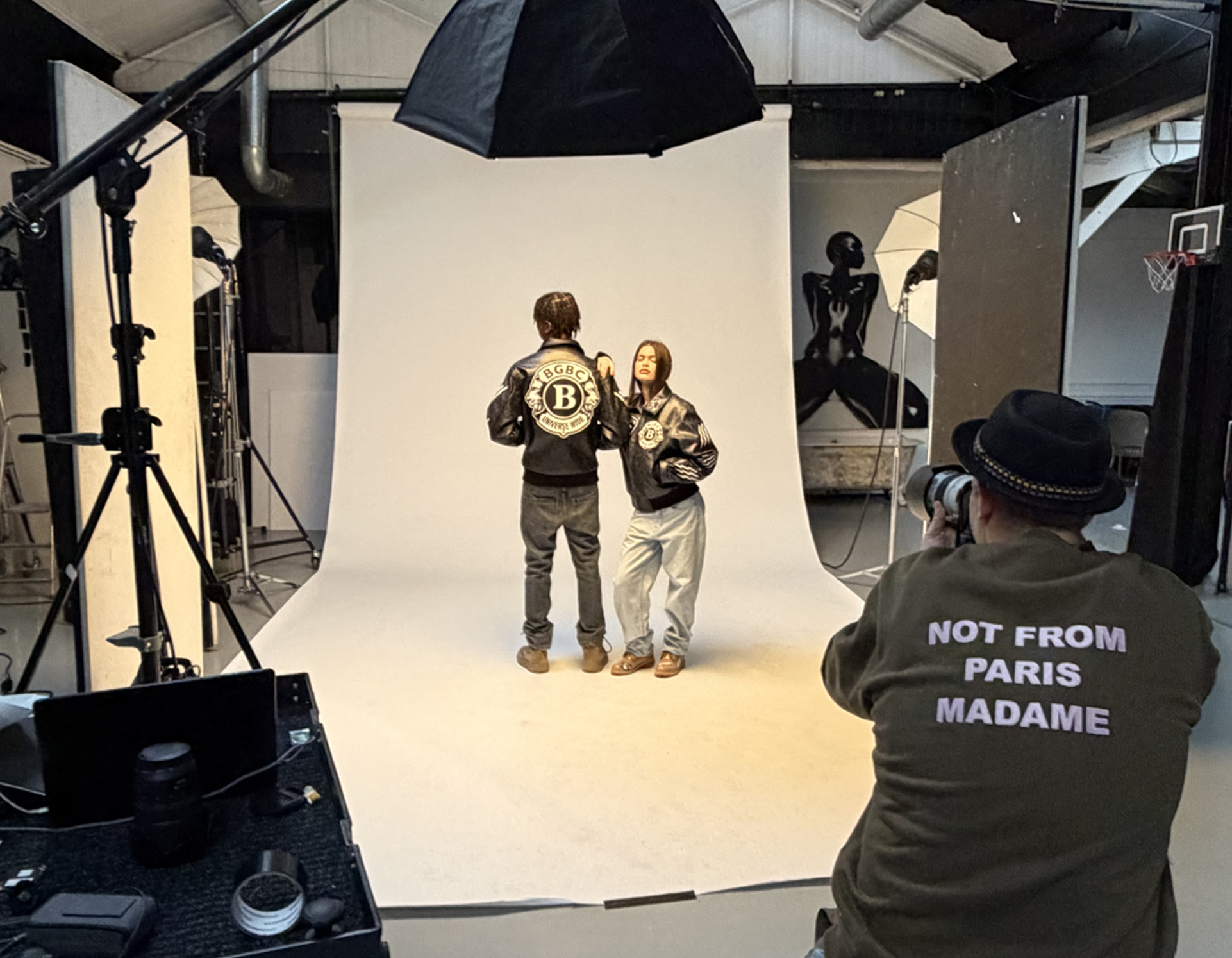 Behind-the-scenes video production